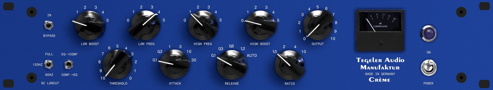 Tegeler Audio Manufaktur presents a new mixtool: Creme Tegeler Audio Manufaktur presents a new mixtool: Creme