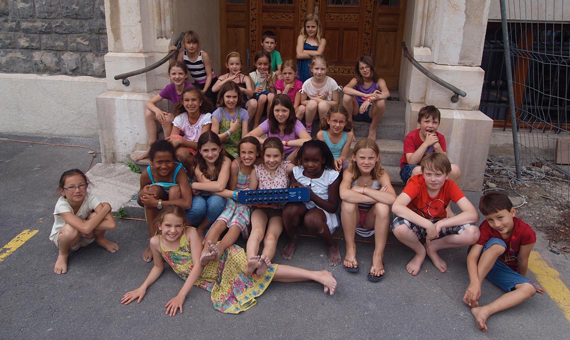 Swiss Children’s choir profits from the Berlin audio-engineering Swiss Children’s choir profits from the Berlin audio-engineering