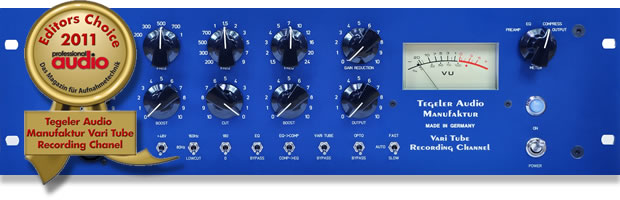 Professional Audio: VTRC is Editors Choice 2011 Professional Audio: VTRC is Editors Choice 2011