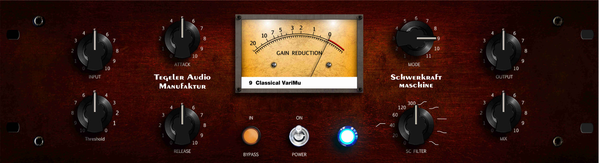 Schwerkraftmaschine Classical VariMu Schwerkraftmaschine Classical VariMu