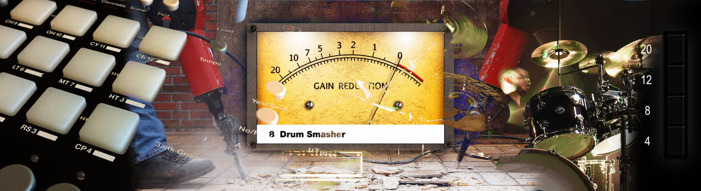Schwerkraftmaschine Drum Smasher Schwerkraftmaschine Drum Smasher