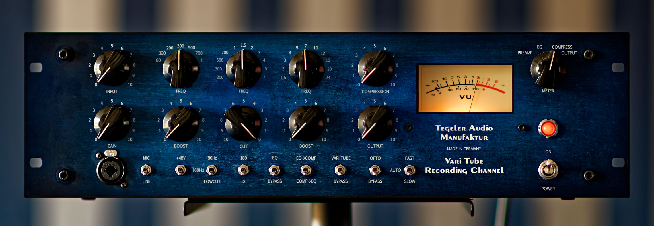 The new revised VTRC featuring a new front panel design The new revised VTRC featuring a new front panel design