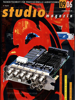 Studio-Magazin 09/2006 Studio-Magazin 09/2006